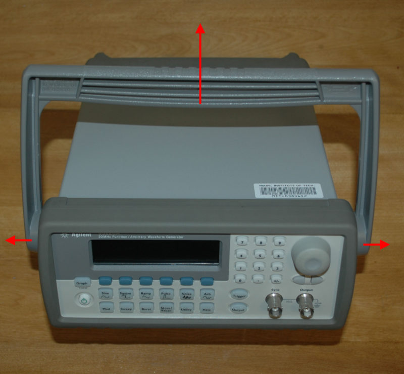 Cleaning the encoders in Agilent 33220A Function Generators D'Asaro